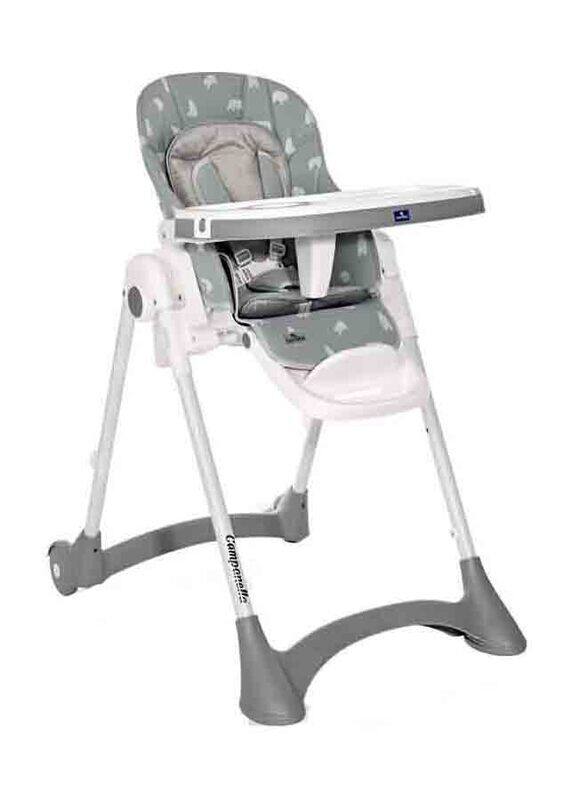 

Lorelli Premium Campanella Baby High Chair, Surf Bears, Blue
