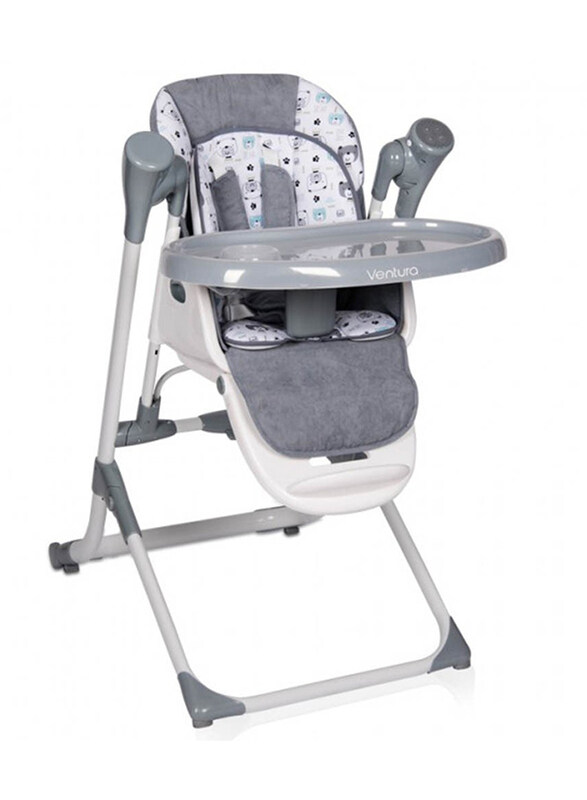 

Lorelli Classic Ventura Baby High Chair, Bear, Grey