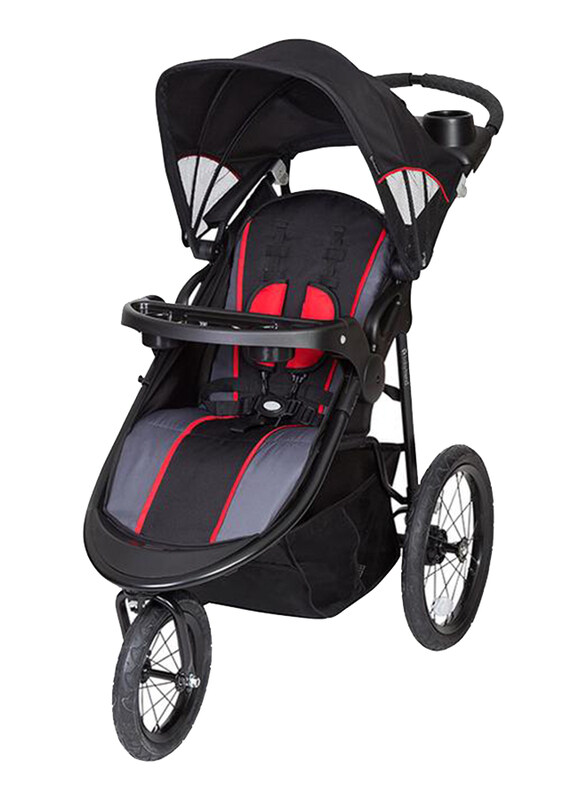 

Baby Trend Pathway 35 Jogger Stroller, Optic Red
