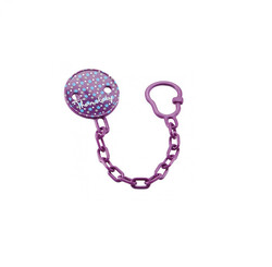 Pacifier Clip Holder Purple