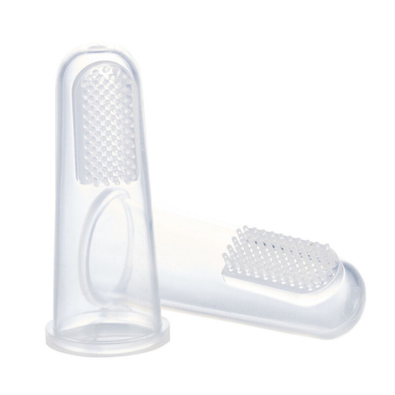 Silicone Finger Toothbrush 2Pcs