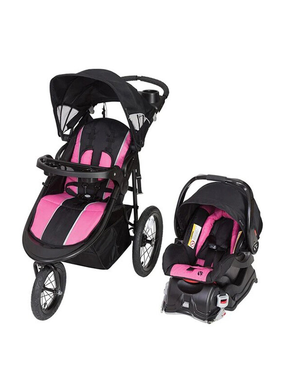 

Baby Trend Cityscape Jogger Travel Sytem Baby Stroller, Rose, Pink/Black