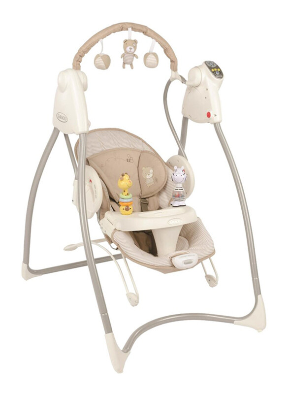 

Graco Baby Folds Swing & Bounce, Benny & Bell, Beige/White