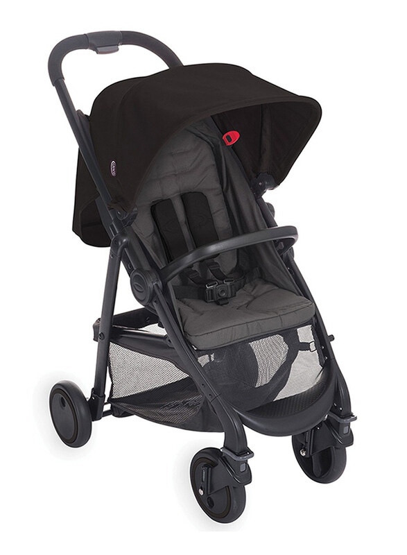 

Graco Citadine Baby Stroller, Blox Black/Grey