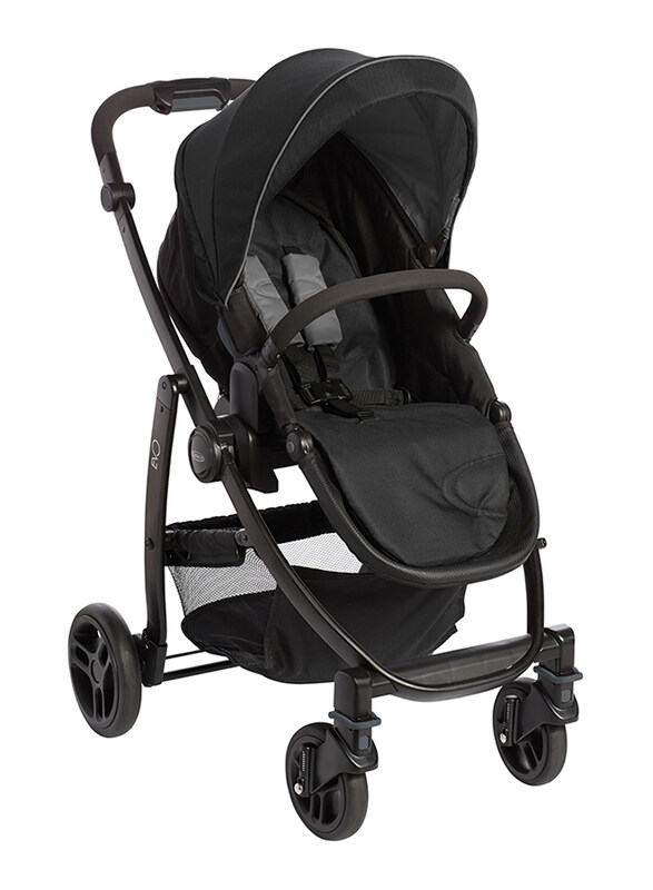 

Graco Evo Travel System Baby Stroller, Black/Grey