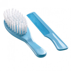 Brush and Comb Set Blue