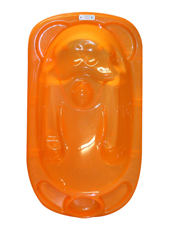 

Lorelli Classic Plastic Bathtub with Stand, Orange