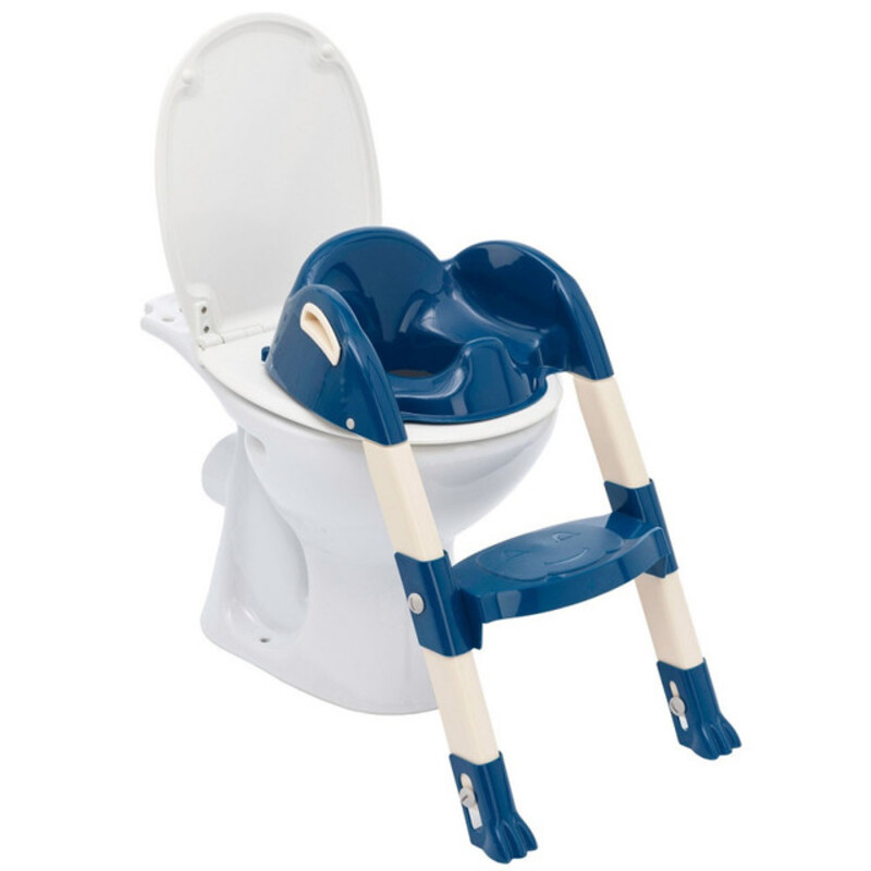 Kiddyloo Toilet Seat W/ Step Ocean Blue
