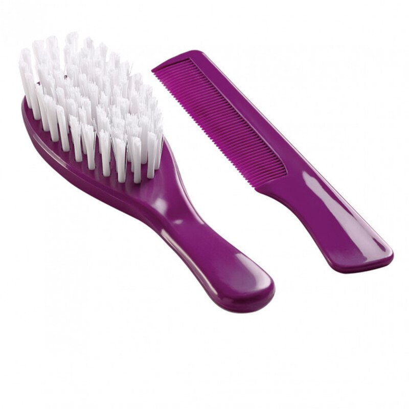 Brush and Comb Set Purple