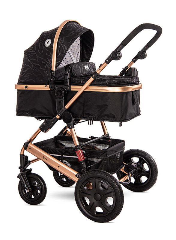 

Lorelli Premium Lora Baby Stroller and Mama Bag, Black