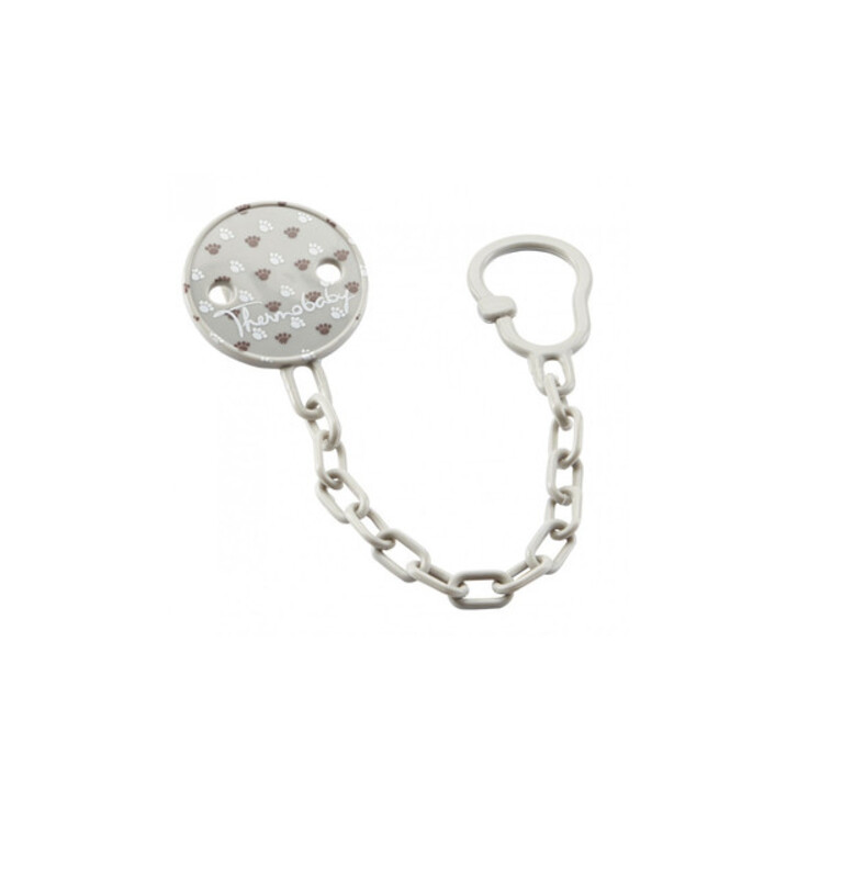 Pacifier Clip Holder Grey