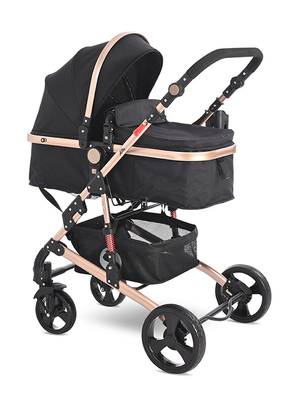 

Lorelli Classic Alba Classic Baby Stroller Set, Black