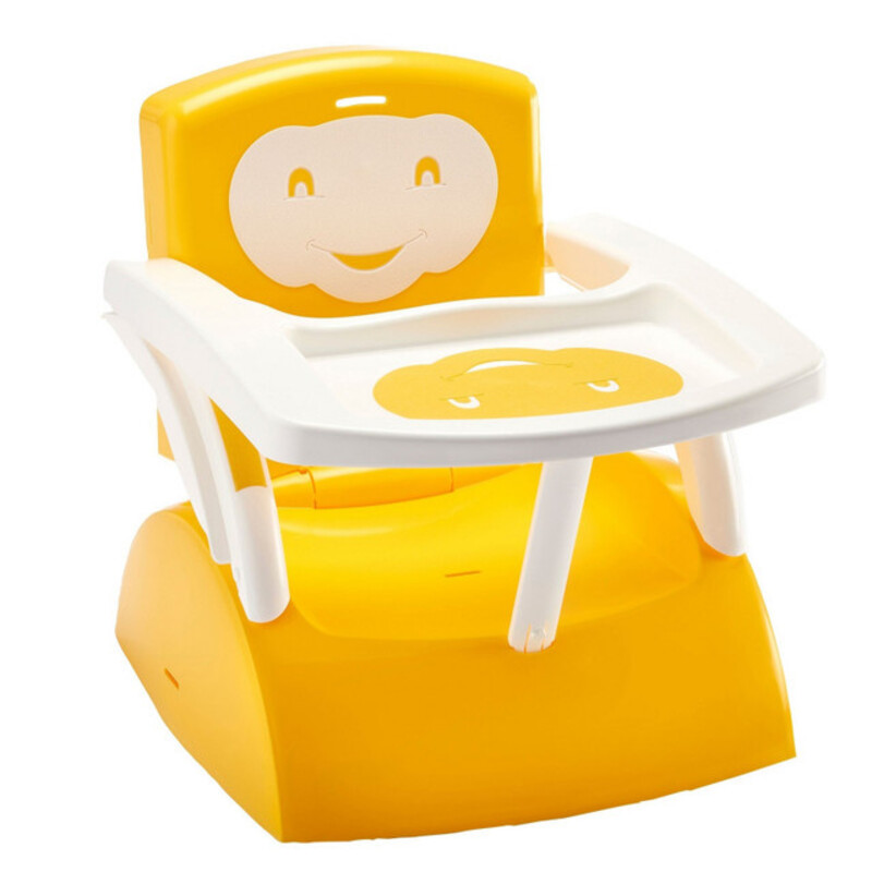 Scalable 2-in-1Booster Seat Yellow