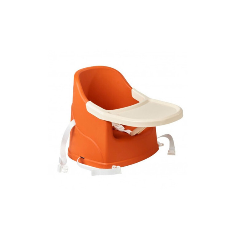 Youpla Booster Seat W/ Tray Orange