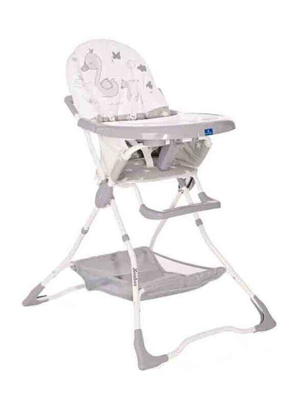 

Lorelli Classic Bonbon Baby Feeding Chair, Swan, Grey