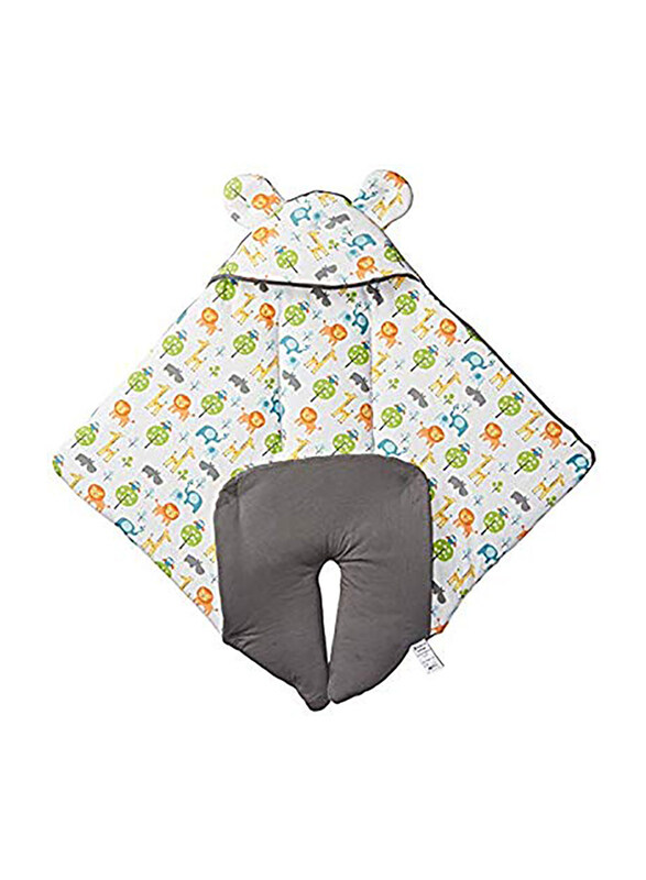 

Ubeybi Sleeping Bag for Stroller and Car Seat, Grey/White