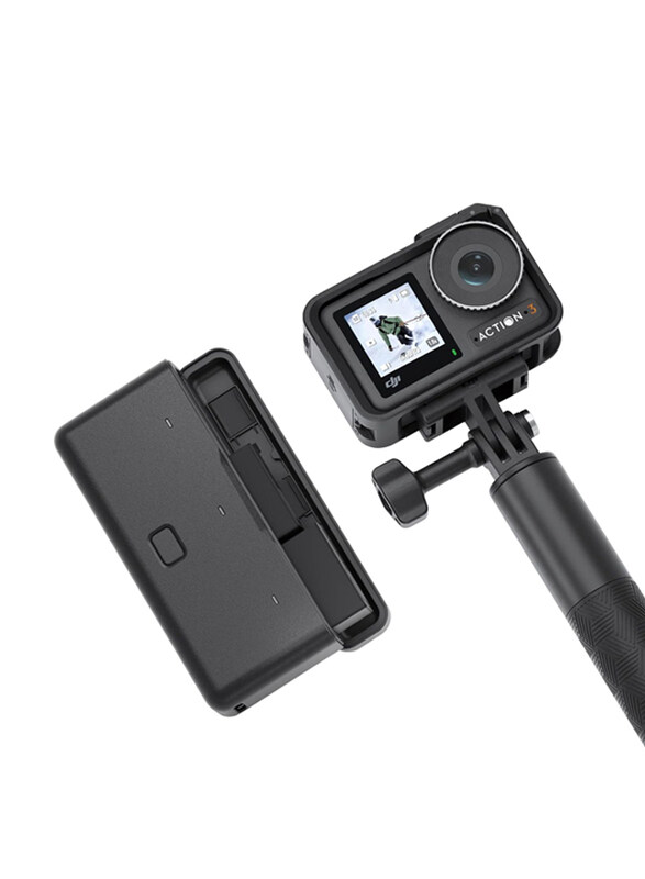 

Dji Osmo Action 3 Adventure Combo Waterproof Action Camera with 4K HDR 10-Bit, Black