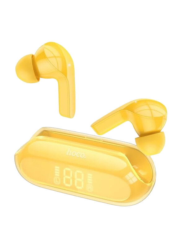 

Hoco EW39 Bright True Wireless In-Ear ENC Headset, Yellow