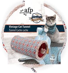 Vintage Cat Tunnel Orange