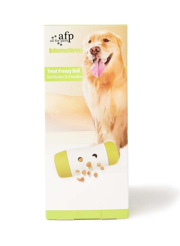 Interactive Dog Treat Frenzy Roll