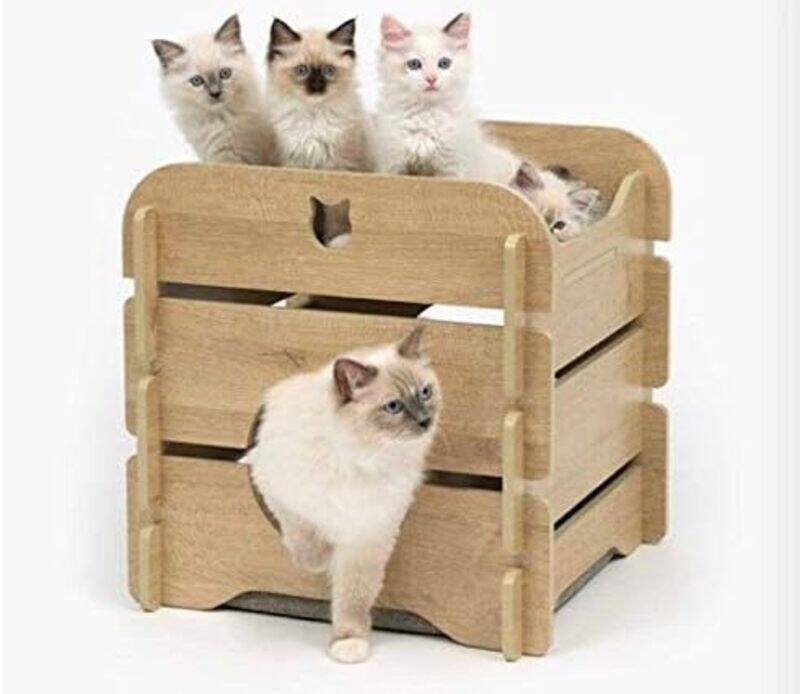 

Catit Premium Cat Furniture Cottage Oak