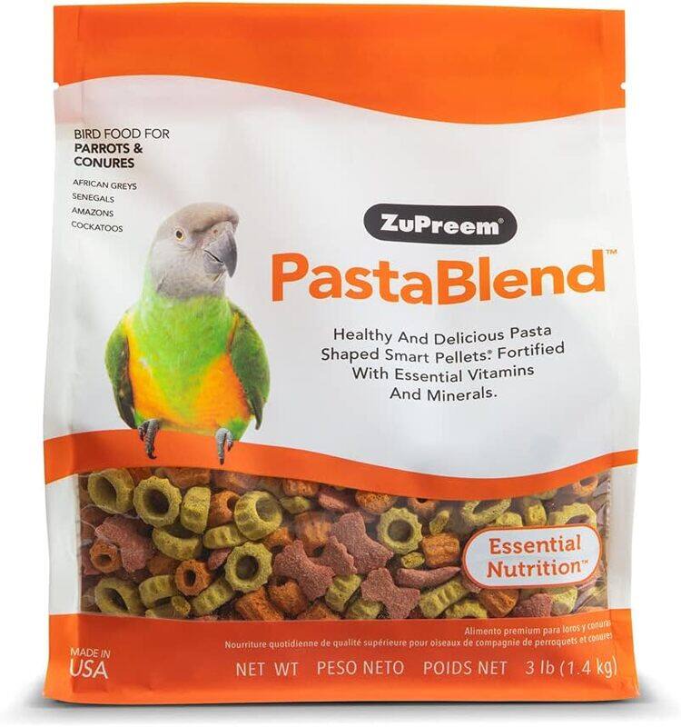 

Zupreem PastaBlend Medium And Large Parrot Food 3lb