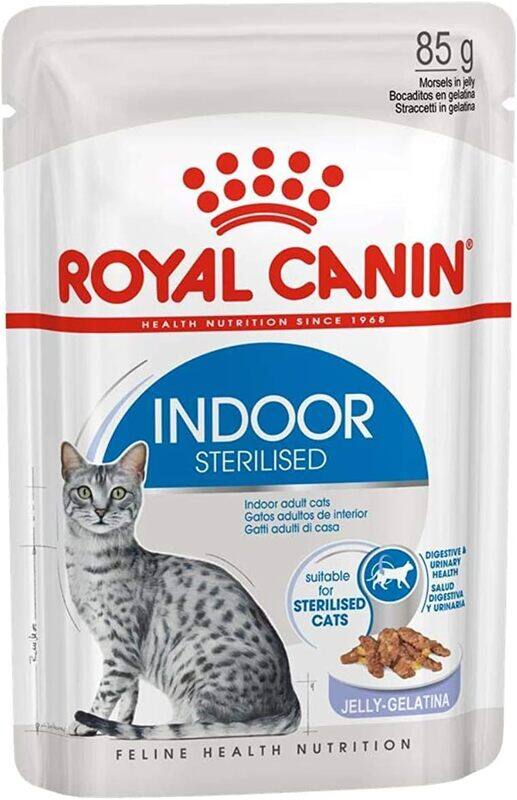 

Royal Canin Feline Health Nutrition Indoor Jelly (WET FOOD - Pouches)