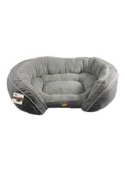 Luxury Lounge Bed L Grey