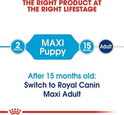 Size Health Nutrition Maxi Puppy 15 KG