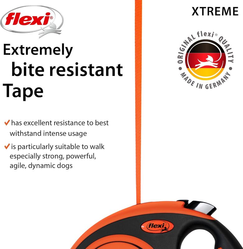 Xtreme Tape 5m, Black/Orange, Large