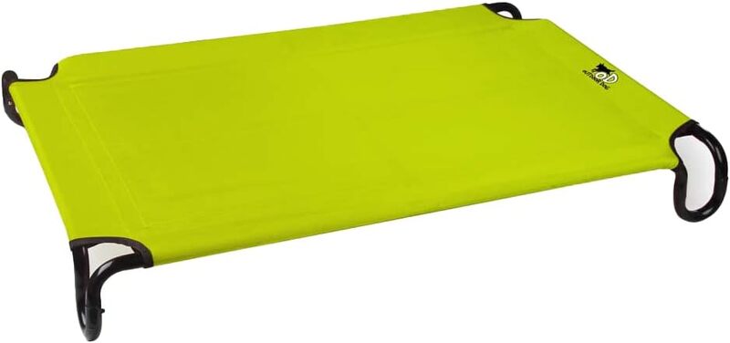 Outdoor Portable Elevated Pet Cot Green