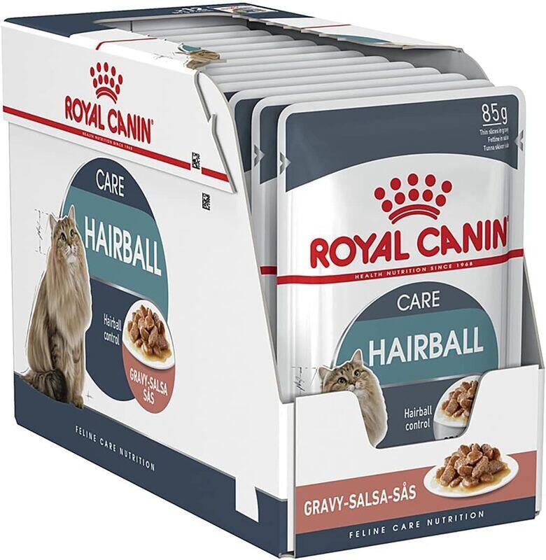 

Royal Canin Feline Care Nutrition Hairball Gravy (WET FOOD - Pouches)