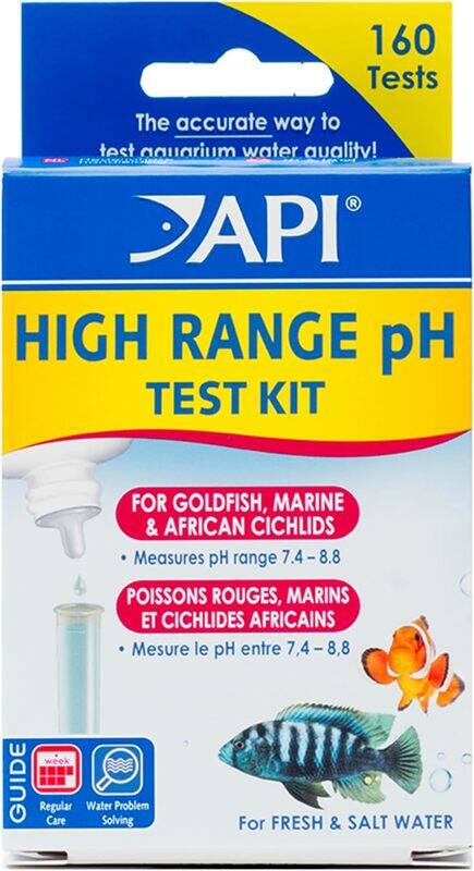 

API High Range pH Test Kit 160 count