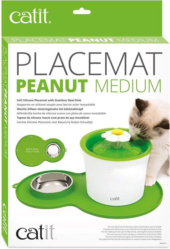 

Catit Cat It Peanut Placemat Green Medium