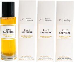 Scent Synergy Pack of 3 BLUE SAPPHIRE Perfume 30ml