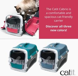 Cabrio Cat Carrier System Cherry Red