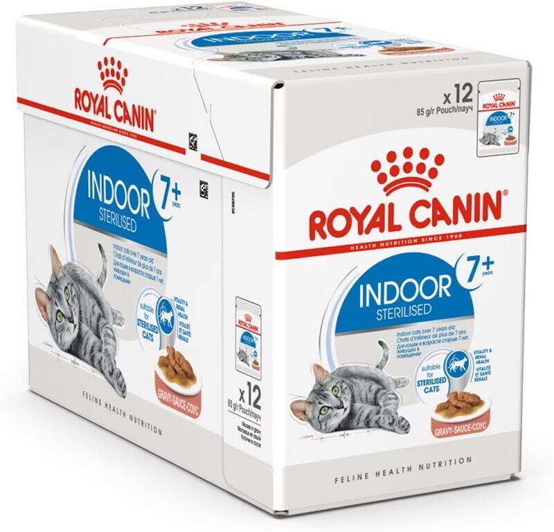 

Royal Canin Feline Health Nutrition Indoor 7+ (WET FOOD - Pouches)