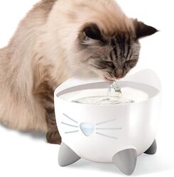 Catit PIXI Stainless Steel Fountain 2.5L White