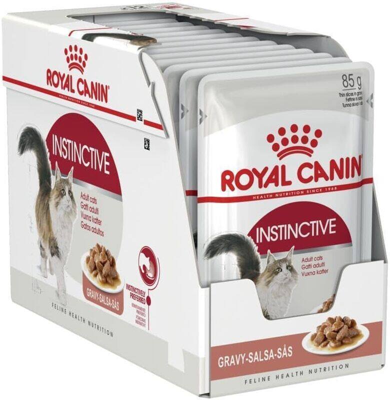 

Royal Canin Feline Health Nutrition Instinctive Adult Cats Gravy (WET FOOD - Pouches)