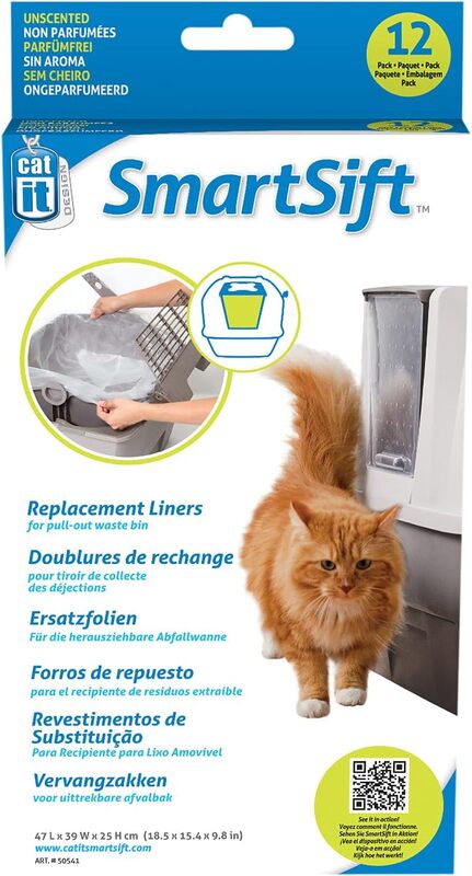 SmartSift Replacement Liners for Cat Pan Base 47 x 39 x 25 cm