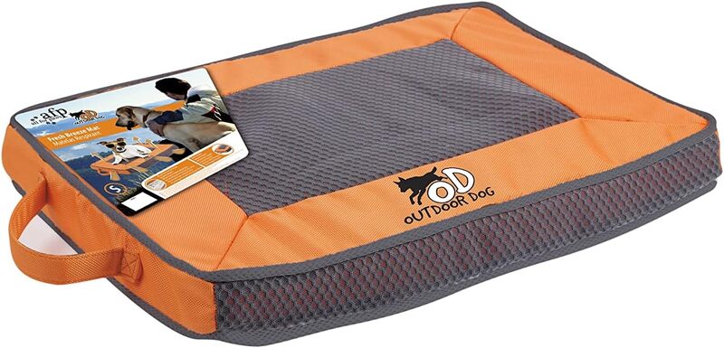 Quick Dry Outdoor Dog Mat S Orange
