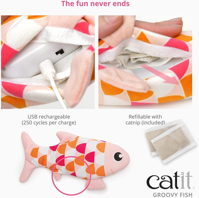 Catit Groovy Fish Pink