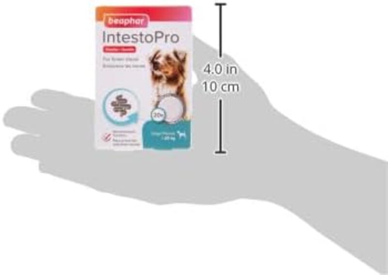 IntestoPro Anti Diarrhea Tablet Large Dog 20 tab