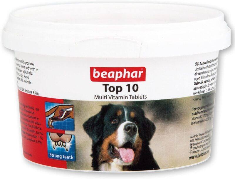 

Beaphar Top 10 Dog Multi Vitamins 180 tab.