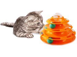 Tower of Tracks Cat Toy
