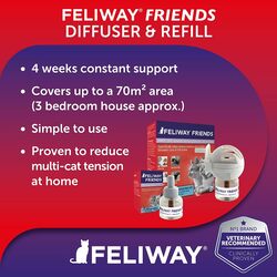 Feliway Friends Diffuser and Refill 48 ml