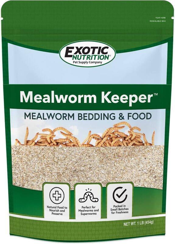 

Exotic Nutrition Mealworm Keeper 1 lb