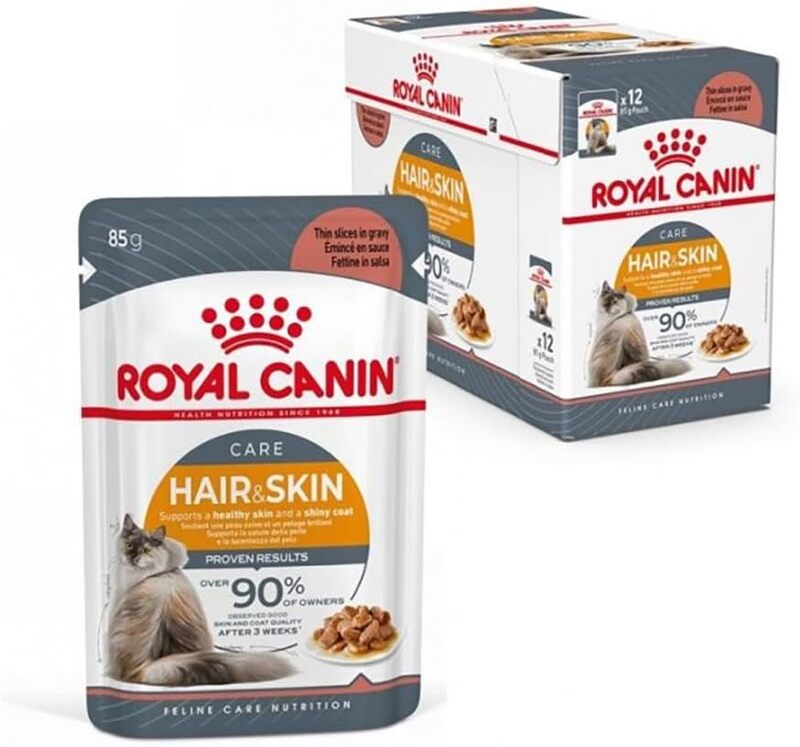 Feline Care Nutrition Hair & Skin Gravy (INTENSE BEAUTY) (WET FOOD - Pouches) 12x85g