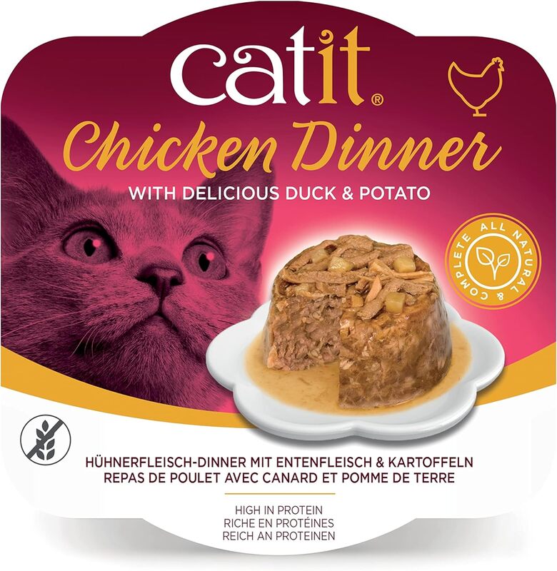 Catit Chicken Dinner Duck Potato 6pcs