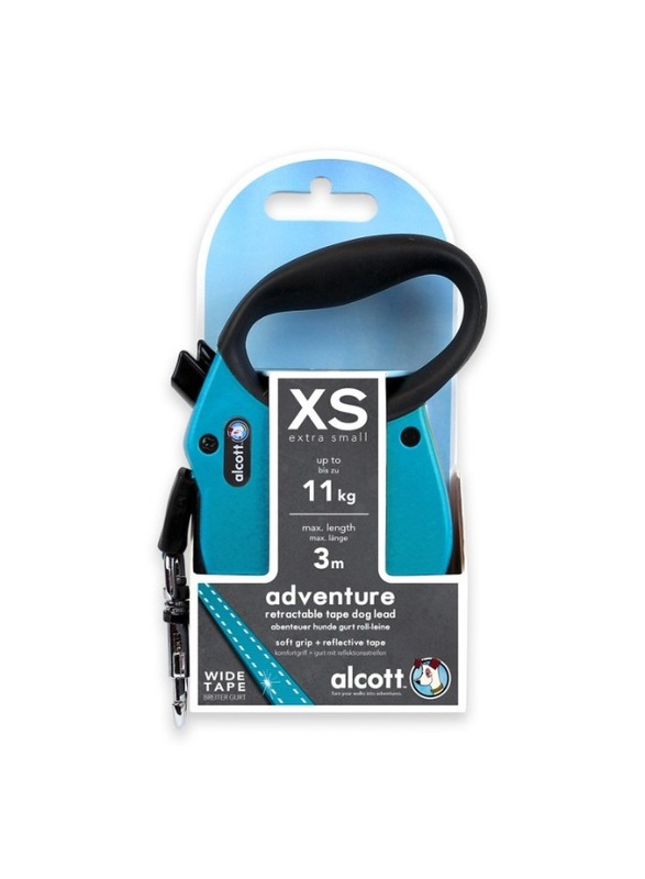 Adventure Retractable leash 3m Extra Small Blue